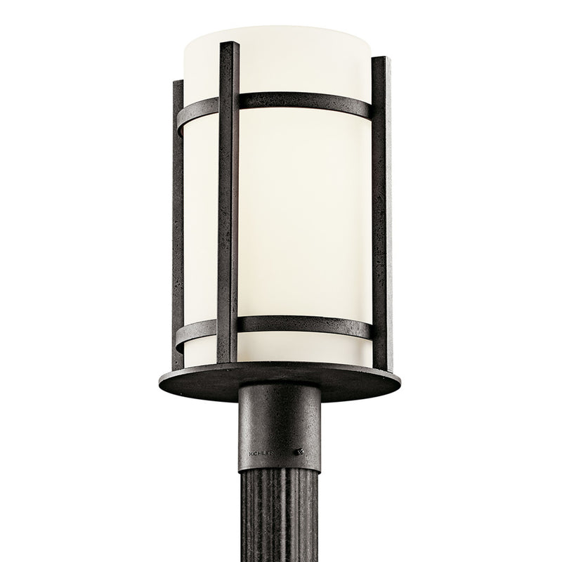 Camden Outdoor Post Lantern Light Anvil Iron