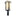 Tremillo Outdoor Post Lantern Light Black