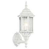 Chesapeake Outdoor Wall Light White 17 Inch