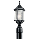 Chesapeake Outdoor Post Lantern Light Black