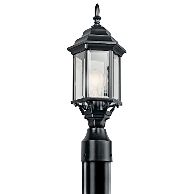Chesapeake Outdoor Post Lantern Light Black