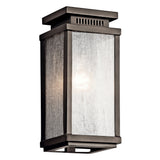 Manningham Outdoor Wall Light Olde Bronze 5 Inch