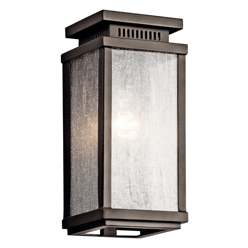 Manningham Outdoor Wall Light Olde Bronze 5 Inch