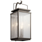 Manningham Outdoor Wall Light Olde Bronze 9 Inch
