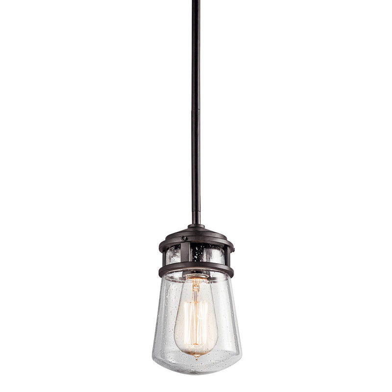 Lyndon Outdoor Hanging Light Architectural Bronze 9.5 Inch