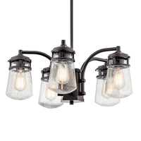 Lyndon Chandelier Architectural Bronze