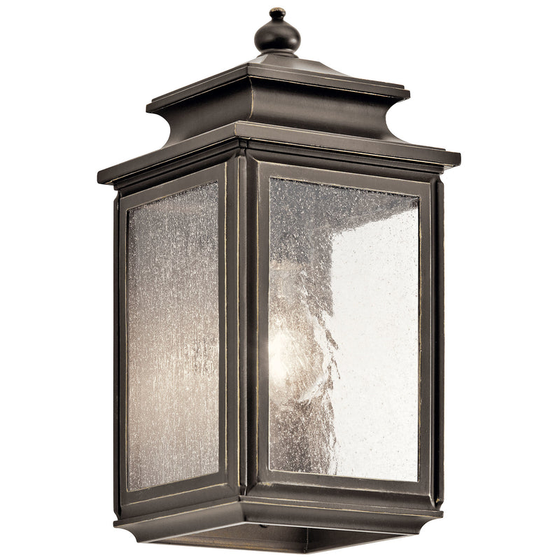 Wiscombe Park Outdoor Wall Light Olde Bronze 6 Inch