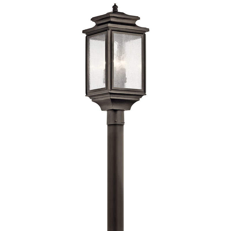 Wiscombe Park Outdoor Post Lantern Light lifestyle 1