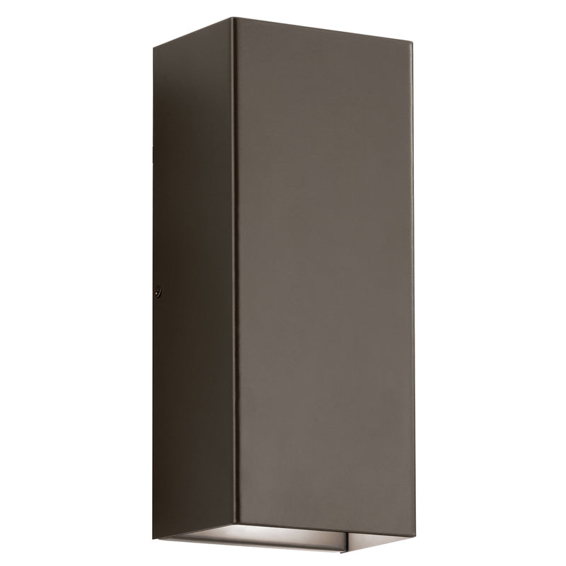 Walden Outdoor Wall Rectangle Light Architectural Bronze