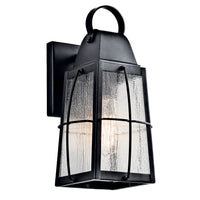 Tolerand Outdoor Wall Light Textured Black 5.75 Inch