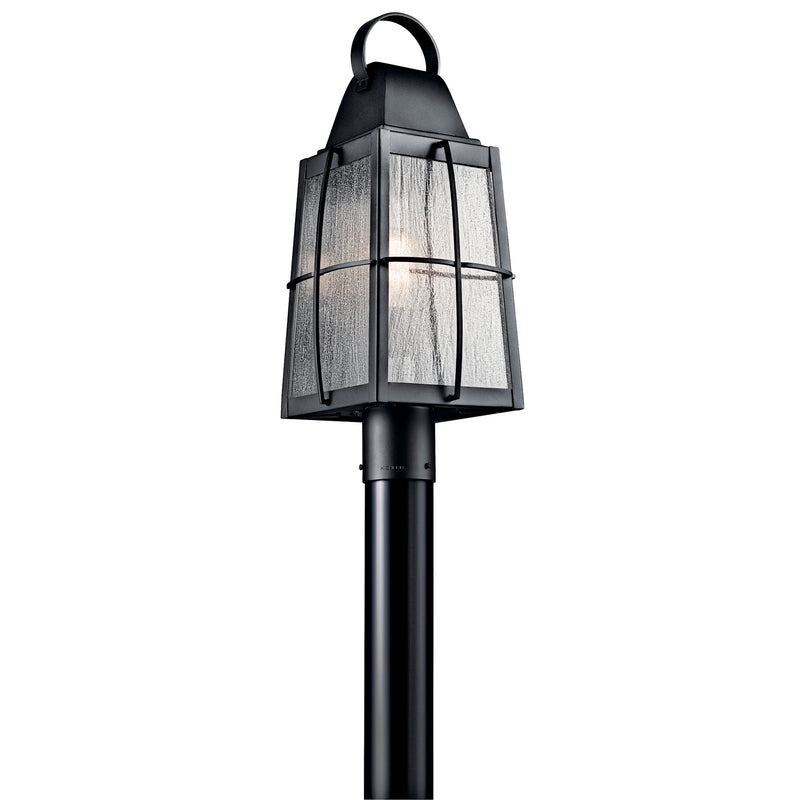 Tolerand Outdoor Post Lantern Light Textured Black