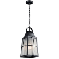 Tolerand Outdoor Hanging Light Textured Black