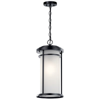 Toman Outdoor Hanging Light Black