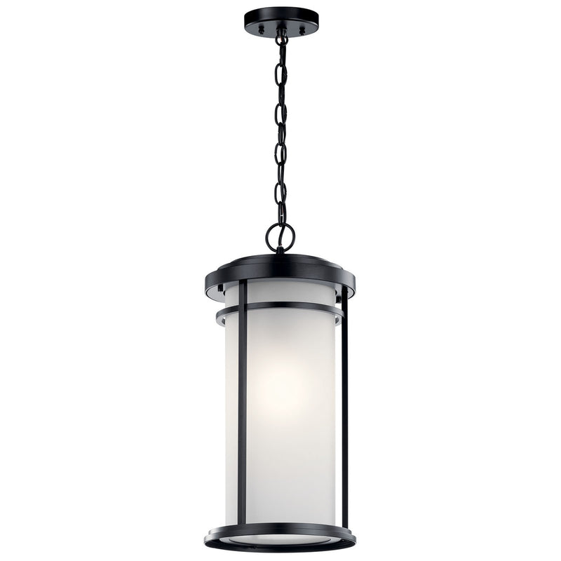 Toman Outdoor Hanging Light Black