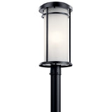 Toman Outdoor Post Lantern Light Black