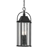 Harbor Row Outdoor Hanging Light Textured Black