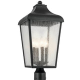 Forestdale Post Lantern Outdoor Wall Light Textured Black