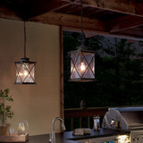 Argyle Outdoor Hanging Light lifestyle 3