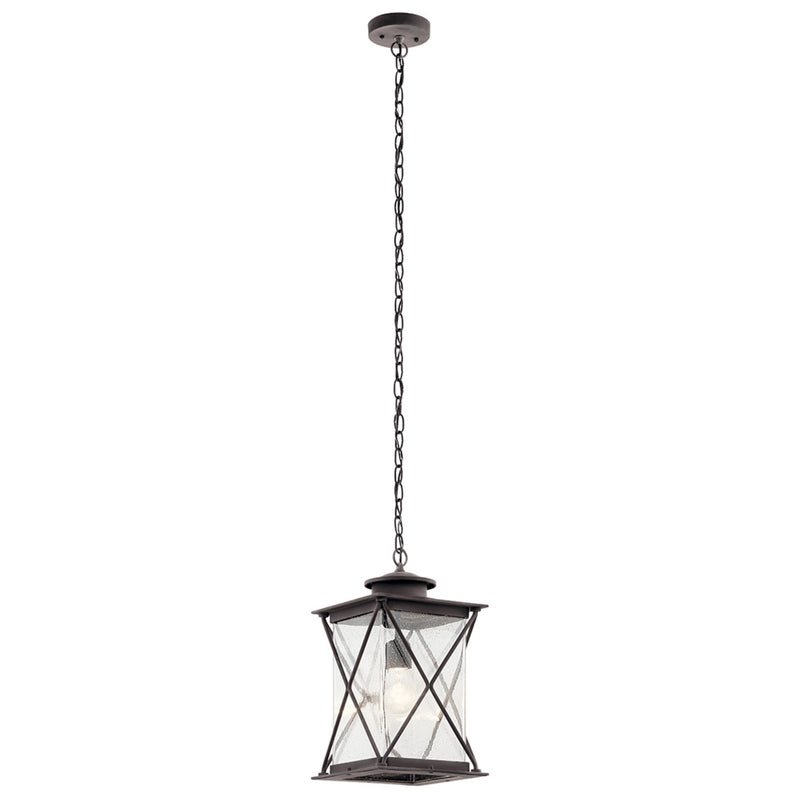 Argyle Outdoor Hanging Light Weathered Zinc