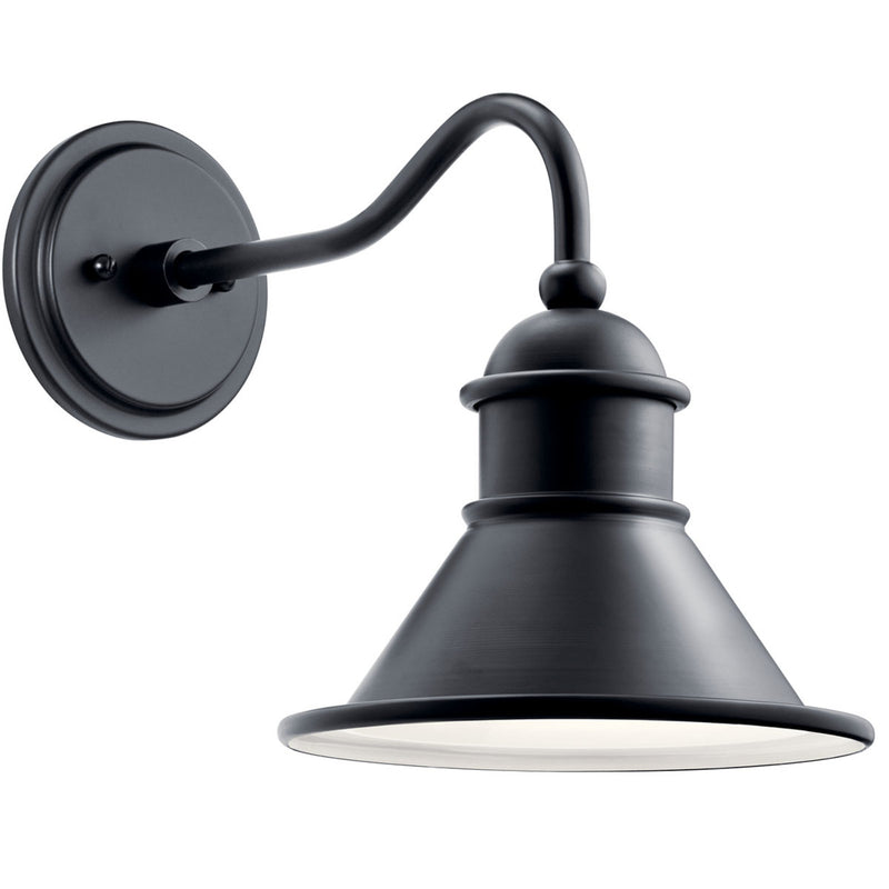 Northland Outdoor Wall Cone Light Black 10 Inch
