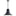 Northland Outdoor Hanging Cone Hanging Light Black