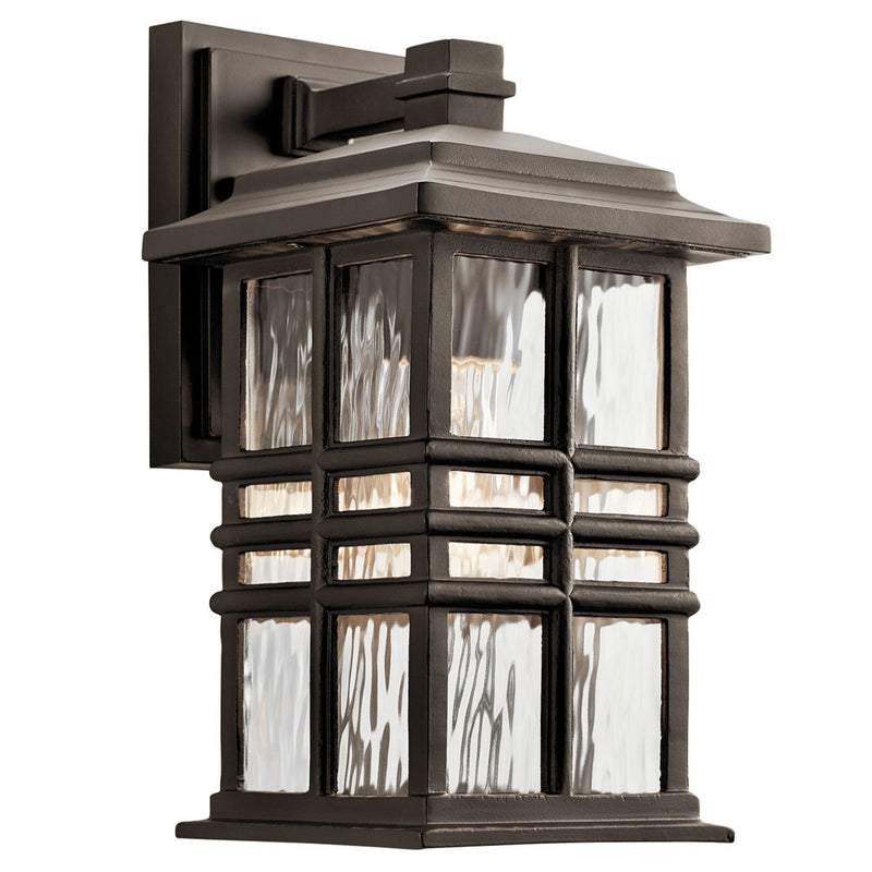 Beacon Square Outdoor Wall Light Olde Bronze 6.5 Inch
