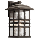 Beacon Square Outdoor Wall Light Olde Bronze 9.5 Inch
