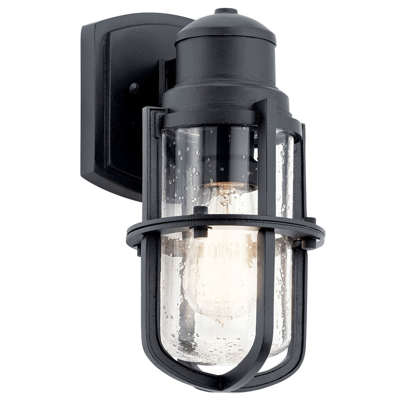 Suri Outdoor Wall Lantern Light Textured Black