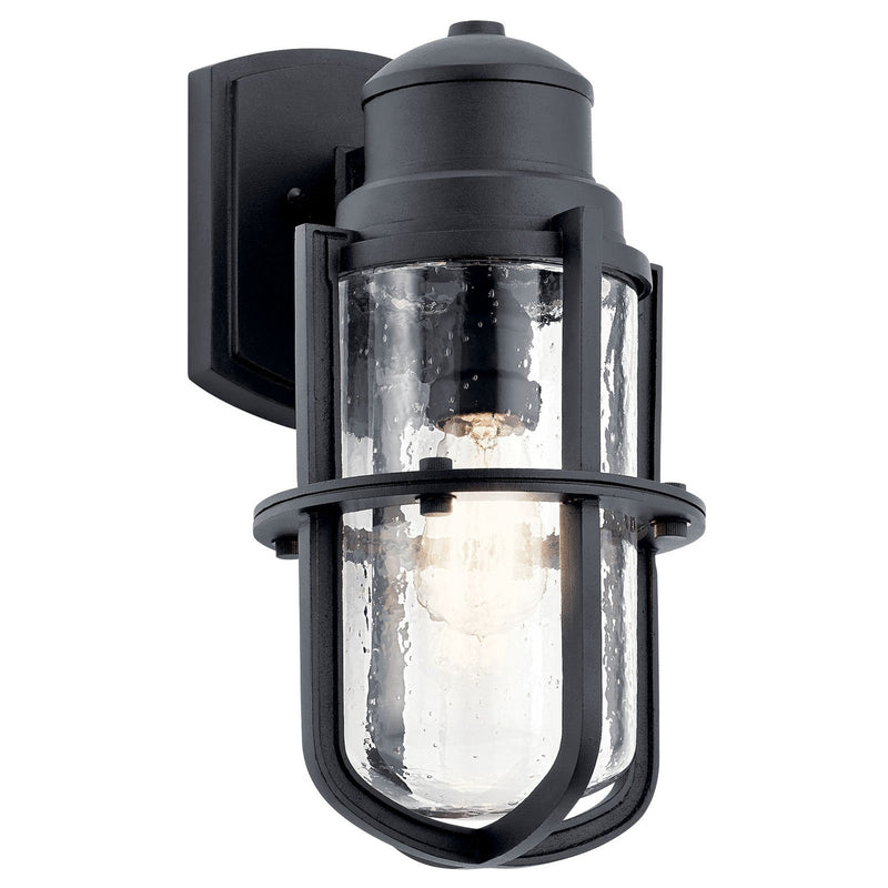 Suri Outdoor Wall Light Textured Black 7.75 Inch