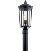 Fairfield Outdoor Post Lantern Light Black