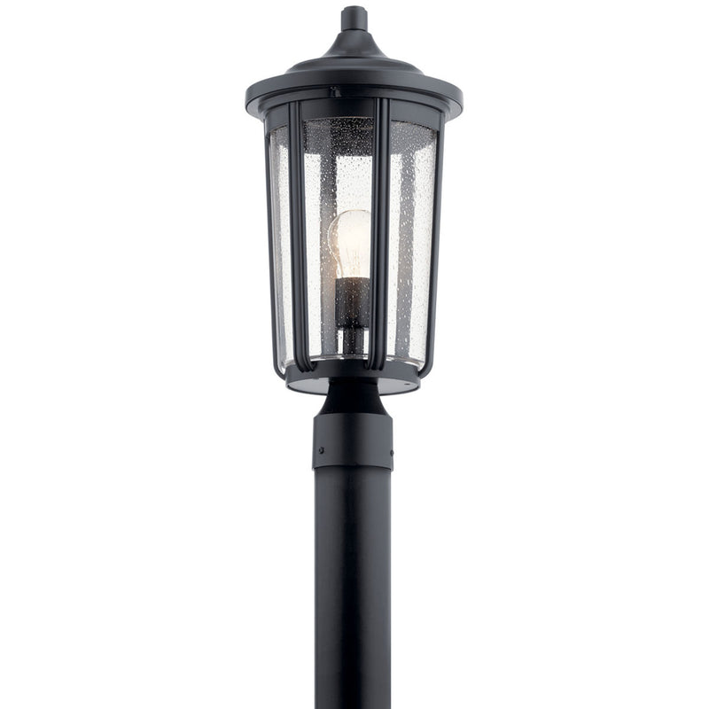 Fairfield Outdoor Post Lantern Light Black