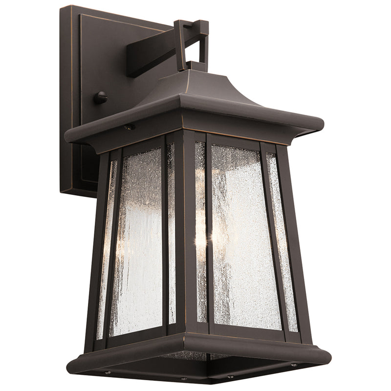 Taden Outdoor Wall Light Rubbed Bronze 6 Inch