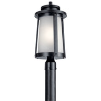 Harbor Bay Outdoor Post Lantern Light Black