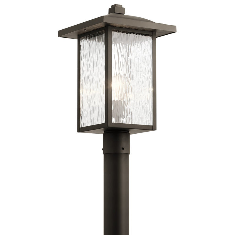 Capanna Outdoor Post Lantern Light Olde Bronze