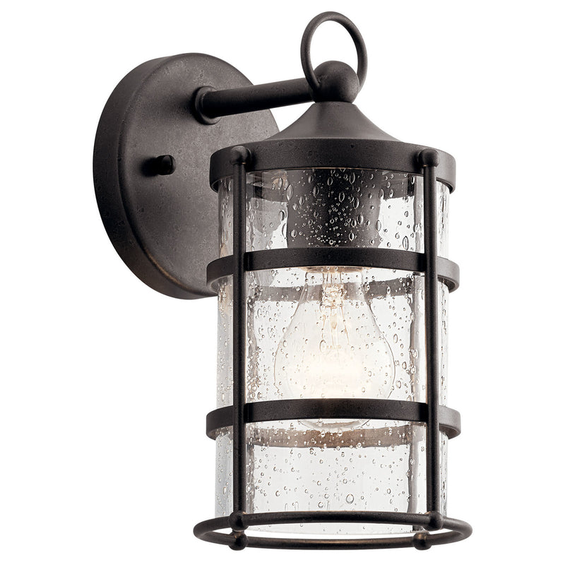 Mill Lane Outdoor Wall Light Anvil Iron 5.5 Inch