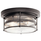 Mill Lane Outdoor Ceiling Semi Flush Light Anvil Iron