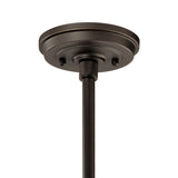 Allenbury Dome Semi Flush Pendant detail 4