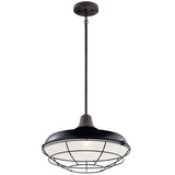 Pier Outdoor Hanging Dome Semi Flush Light lifestyle 3