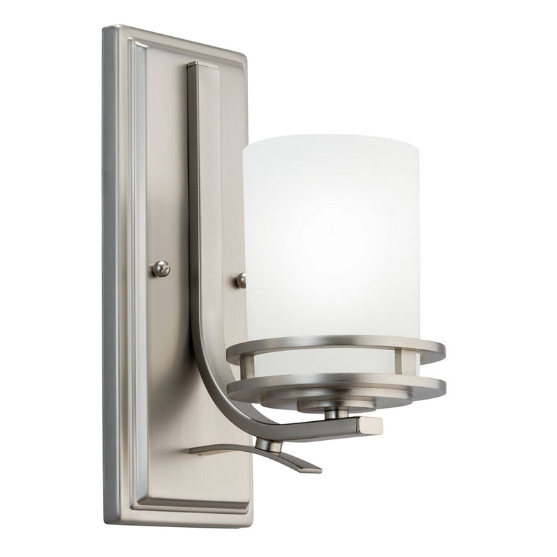 Hendrik Wall Sconce Brushed Nickel 12 Inch