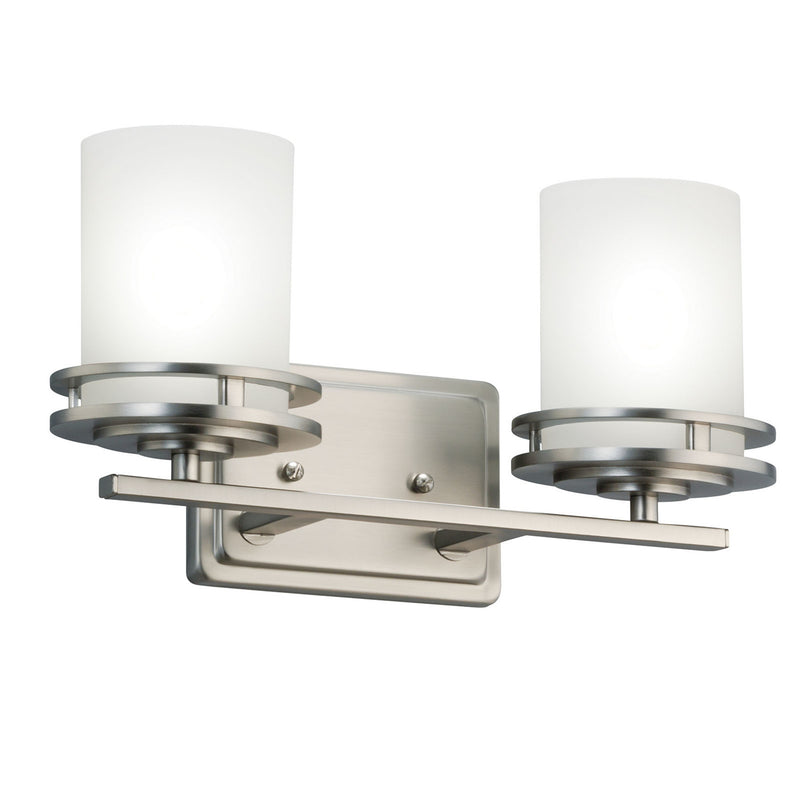 Hendrik Vanity Light Brushed Nickel 2 Light