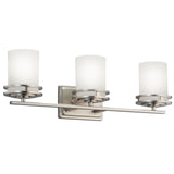 Hendrik Vanity Light Brushed Nickel 3 Light