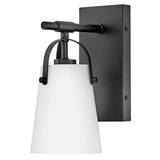 Foster Medium Sconce - Black - by Hinkley