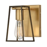Filmore Small Single Light Vanity - Heritage Brass - by Hinkley