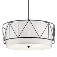 Birkleigh Drum Pendant Black