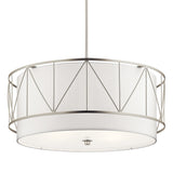 Birkleigh Drum Pendant Satin Nickel