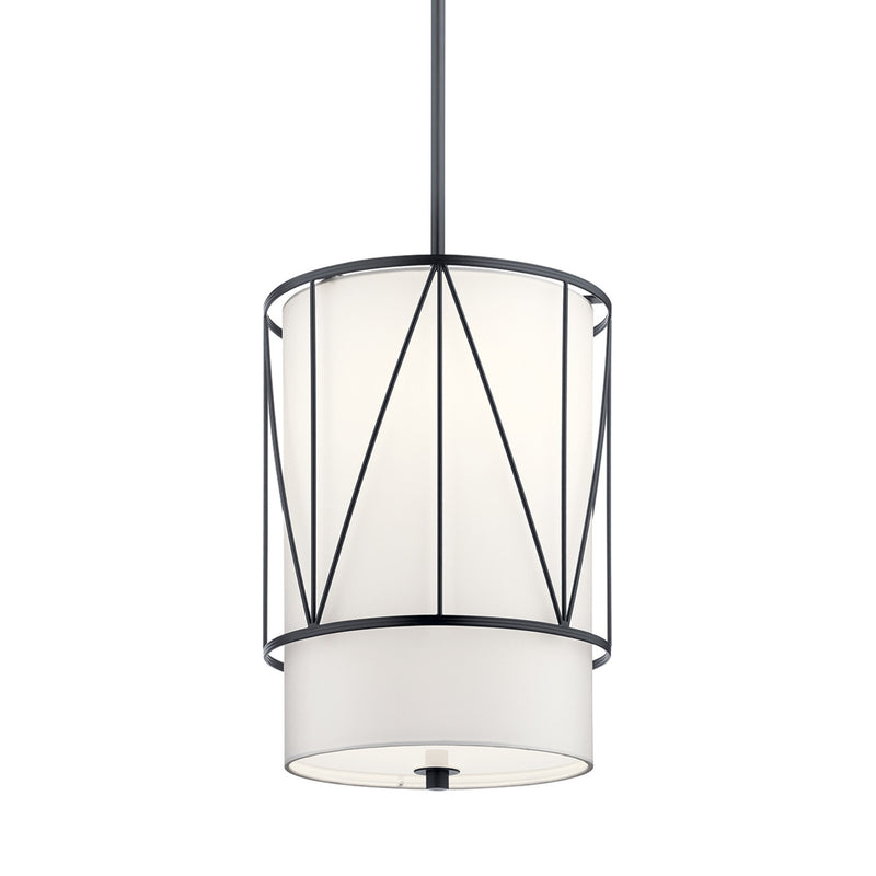 Birkleigh Cylinder Pendant Black