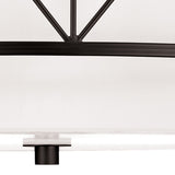 Birkleigh Ceiling Semi Flush Light detail 2