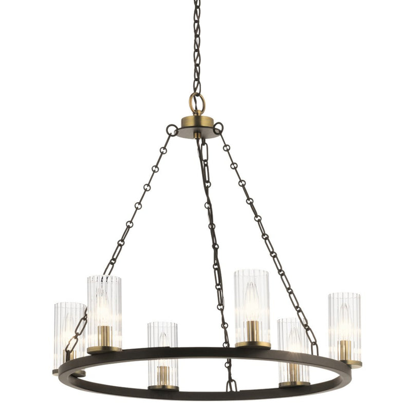 Mathias Chandelier Olde Bronze 6 Light