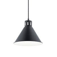 Zailey Cone Pendant Black 10.75 Inch
