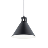 Zailey Cone Pendant Black 10.75 Inch